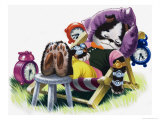 The Jolly Dogs Giclée-tryk af Francis Phillipps The Jolly Dogs Giclée-tryk af Francis Phillipps