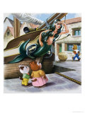 The Jolly Dogs Giclee-vedos tekijänä Francis Phillipps The Jolly Dogs Giclee-vedos tekijänä Francis Phillipps