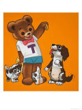 Teddy Bear Giclee Print by Francis Phillipps