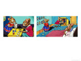 Katie Country Mouse Giclee Print by Harold Tamblyn-watts