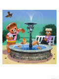 Teddy Bear Giclee Print by Francis Phillipps