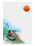 The Wind in the Willows Giclee Print by Philip Mendoza