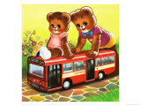Teddy Bear Giclee Print by Francis Phillipps