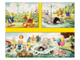 Dicky and Dolly Giclée-tryk af Ron Nielsen Dicky and Dolly Giclée-tryk af Ron Nielsen