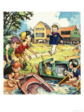 Norman Gnome Giclee Print by Geoff Squire
