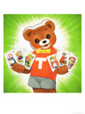 Teddy Bear Giclee Print by Francis Phillipps