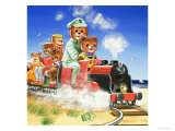 Teddy Bear Giclee Print by Francis Phillipps