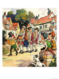 Norman Gnome Giclée-Druck von Geoff Squire