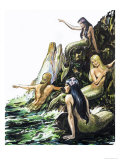 Sirenas Lámina giclée por Nadir Quinto Sirenas Lámina giclée por Nadir Quinto