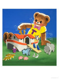 Teddy Bear Giclee Print by Francis Phillipps