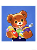 Teddy Bear Giclee Print by Francis Phillipps