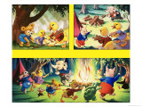 Dicky and Dolly (BD) Reproduction procédé giclée par Ron Nielsen