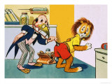 Leo the Friendly Lion Wydruk giclee autor Virginio Livraghi Leo the Friendly Lion Wydruk giclee autor Virginio Livraghi