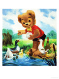 Teddy Bear Giclee Print by Francis Phillipps