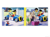 Dicky and Dolly Giclee Print by Ron Nielsen