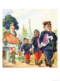 Norman Gnome Giclée-Druck von Geoff Squire