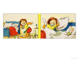 Leo the Friendly Lion Reproduction procédé giclée par Virginio Livraghi