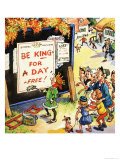 Norman Gnome Giclée-tryk af Geoff Squire Norman Gnome Giclée-tryk af Geoff Squire