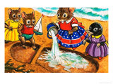 Katie Country Mouse Reproduction procédé giclée par Harold Tamblyn-watts