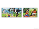 Katie Country Mouse Giclee Print by Harold Tamblyn-watts