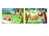 Leo the Friendly Lion Reproduction procédé giclée par Virginio Livraghi