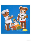 Teddy Bear Giclee Print by Francis Phillipps