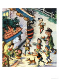 Norman Gnome Giclée-Druck von Geoff Squire