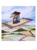 Stella's Magic Carpet Giclee Print by Nadir Quinto