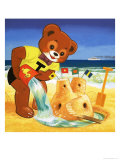 Teddy Bear Giclee Print by Francis Phillipps
