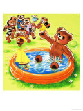 Teddy Bear Giclee Print by Francis Phillipps