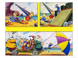 Dicky and Dolly Giclee Print by H. Maxwell