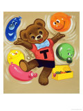 Teddy Bear Giclee Print by Francis Phillipps