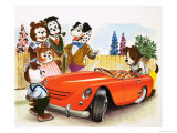 The Jolly Dogs Reproduction procédé giclée par Francis Phillipps