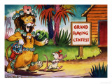 Leo the Friendly Lion Reproduction procédé giclée par Virginio Livraghi