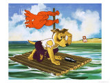 The Jolly Dogs Reproduction procédé giclée par Francis Phillipps
