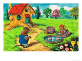 Katie Country Mouse Giclee Print by Harold Tamblyn-watts