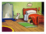 Leo the Friendly Lion Giclée-Druck von Virginio Livraghi