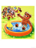 Teddy Bear Giclee Print by Francis Phillipps