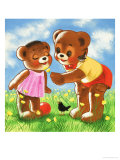 Teddy Bear Giclee Print by Francis Phillipps