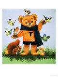 Teddy Bear Giclee Print by Francis Phillipps