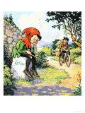 Norman Gnome Giclée-Druck von Geoff Squire