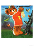 Teddy Bear Giclee Print by Francis Phillipps