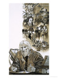 The Prophets: Nostradamus Giclee Print by Richard Hook