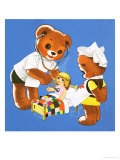 Ours en peluche Reproduction procédé giclée par Francis Phillipps