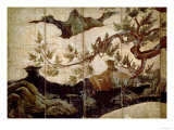 Cypress by Kano Eitoku, Muromanchi Period reproduction procédé giclée