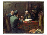 Theological Debate, 1888 Giclee Print by Eduard Frankfort