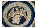Justice, Roundal from the Tomb of the Cardinal of Portugal, 1460's Giclee Print by Luca Della Robbia