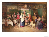 Baby's Birthday Party Giclee Print by Georg Saal