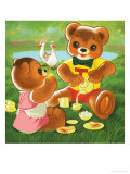 Teddy Bear Giclee Print by Francis Phillipps