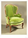 French Bergere Chair, c.1725 Giclee Print